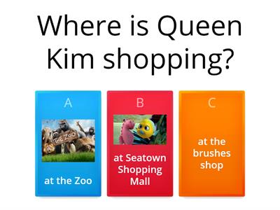 Queen Kim Is Shopping.