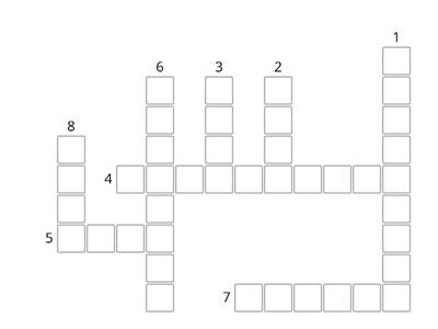 Freestyle Technique Crossword KS2