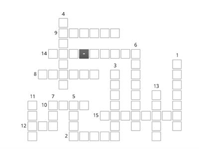 C1. Crossword