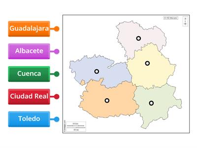 Provincias Castilla La Mancha 