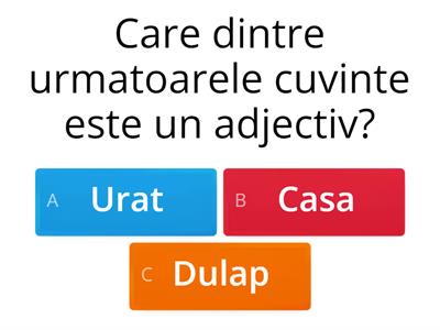 Adjectivul (Clasa a IV-a)