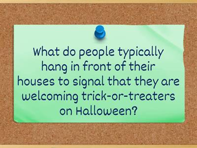 Halloween Trivia for A2 Learners