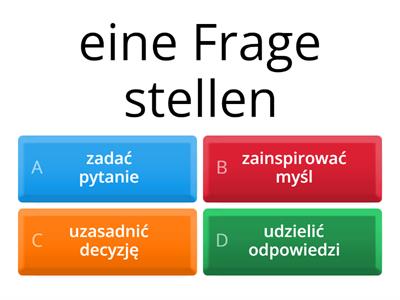 kolokacje - Kollokationen Quiz