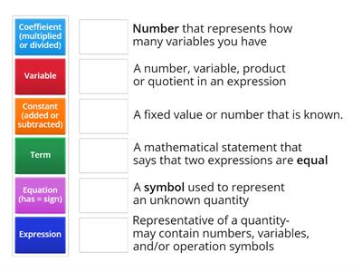 Algebraic Expression