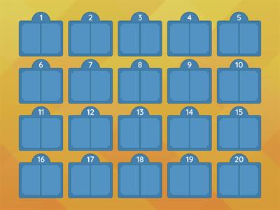 Spotlight Ordinal numbers (1st - 20th)