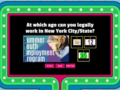SUMMER/YOUTH EMPLOYMENT IN NYC