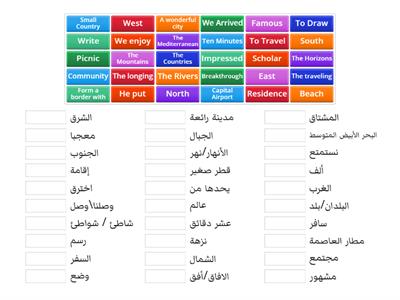 Arabic Vocab List 1