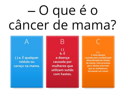 O preciso saber sobre cancer de mama?