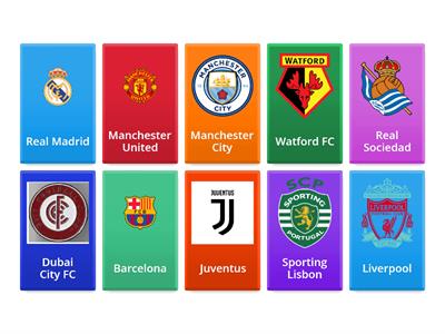 How many times have these clubs won the UEFA Champions League?