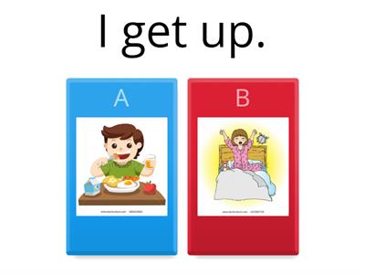 Daily routines - Teaching resources