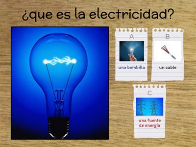 La electricidad 