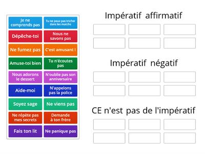 Impératif - à votre santé