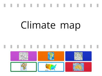 Types of maps 3rd grade