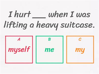 Reflexive Pronouns