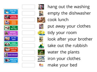 Go Getter 3 U1 Household chores