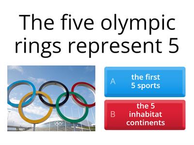 The Olympic games trivia