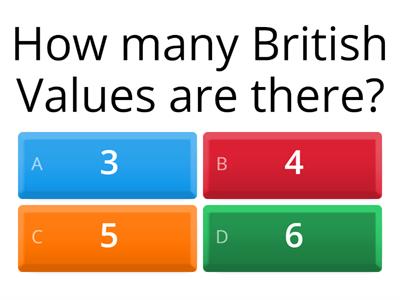 British Values Quiz