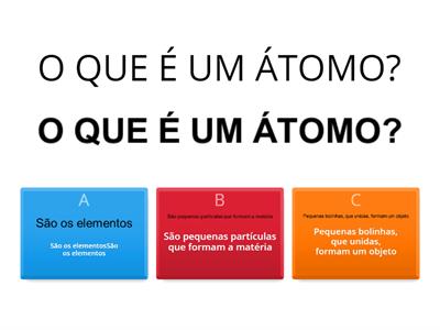 QUIZ NO LIMITE - 1ª Série (química, física e biologia)