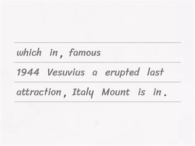 V3, Unjumble non-defining relative clauses