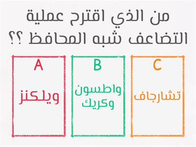 تضاعف DNA (replication of DNA)