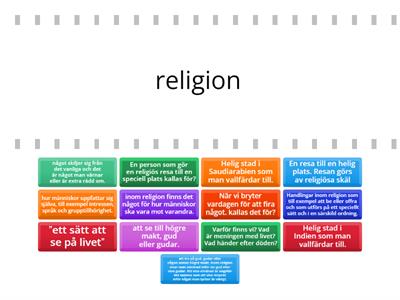 Religion blandade begrepp 