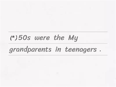 Teenagers then (1950s)