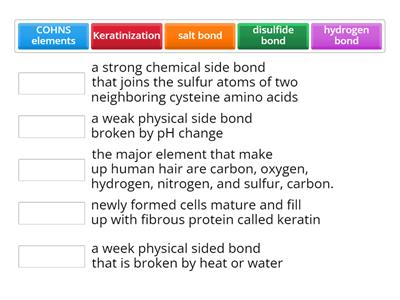 chemical composition of hair