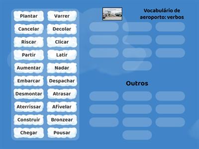 RIo & Learn: Vocabulário de aeroporto - verbos (2) 