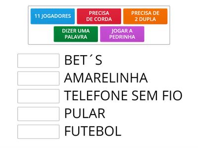 JOGOS E BRINCADEIRAS