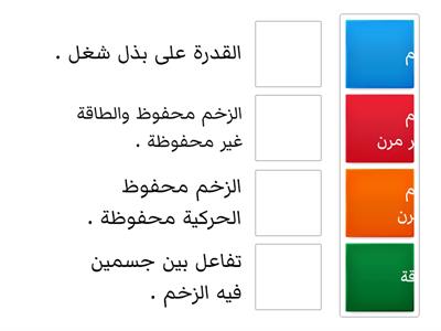 مشروع الفيزياء - التصادمات (ميثه عمير الاحبابي )