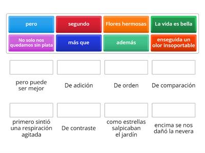 Conectores lógicos descriptivos 