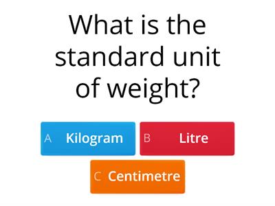  Maths- measurement