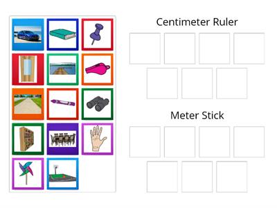 Centimeters or Meters