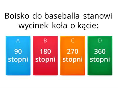 Przepisy/Zasady gry w baseball