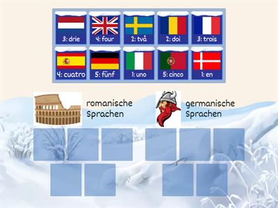 romanische und germanische Sprachen