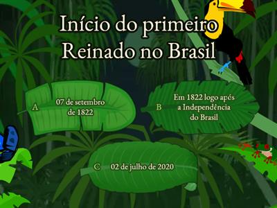 primeiro reinado do Brasil