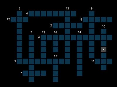 Twilight crossword