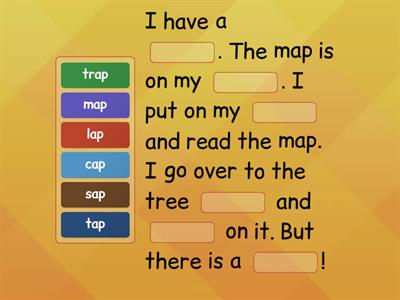 -Ap Word Family: My Map