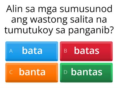 PAGSUSULIT- BAITANG 11