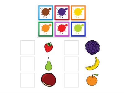 AEAAL - Associar cores (com Frutas)