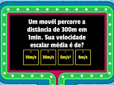 Aceleração e Velocidade 