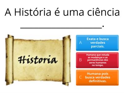ATIVIDADE DE REVISÃO - Introdução aos Estudos Históricos e Pré- História 