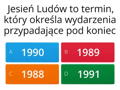 Jesień ludów klasa 8