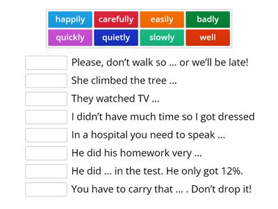 EO2. Unit 3. Adverbs of manner
