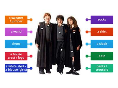 Harry Potter school uniform