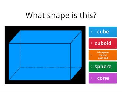 3d shape quiz
