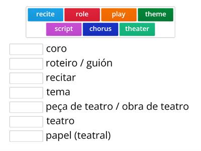 Theater Words
