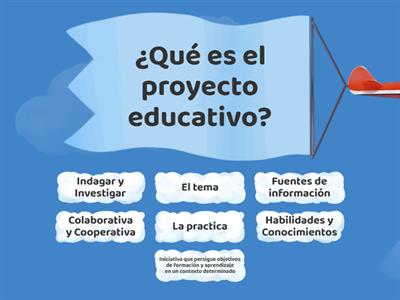 Eleccion de Proyectos Educativos 