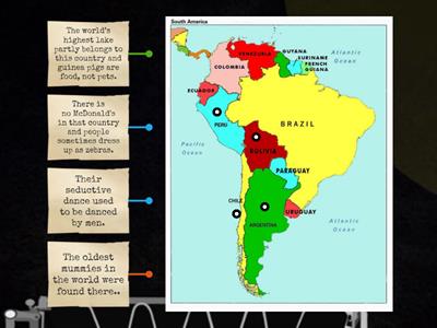 South America, interesting facts