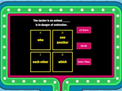 RELATIVE & RECIPROCAL PRONOUNS